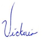 Victoria Hitchcock signature